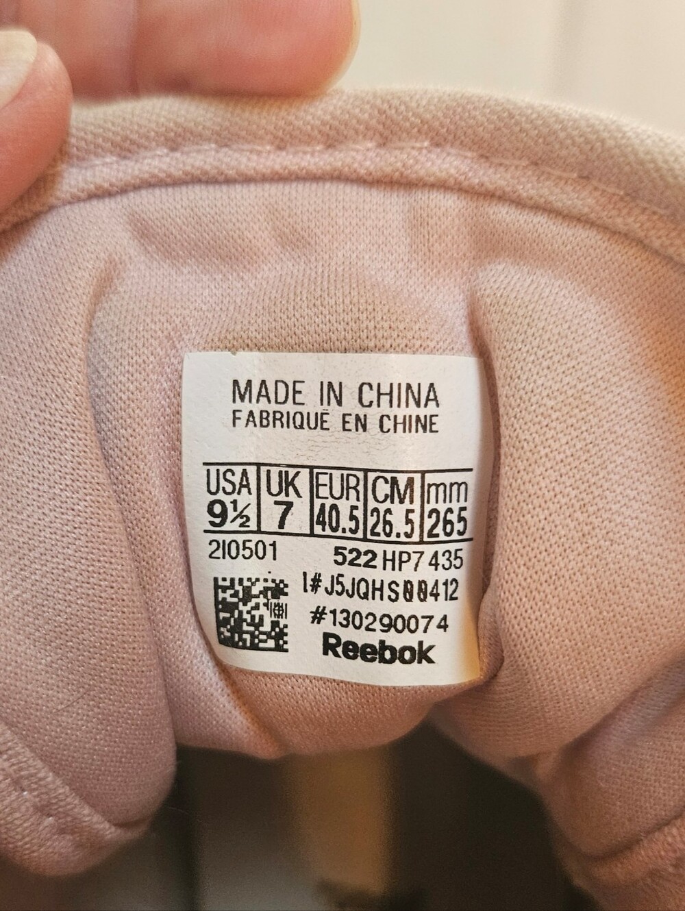 Pink Reeboks - Picture 2 of 8